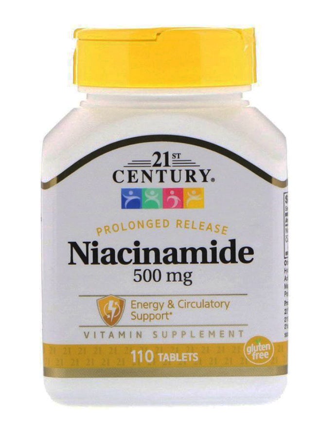 Niacinamide Energy And Circulatory Support - 110 Tablets